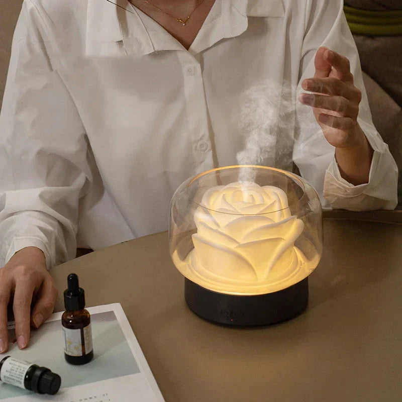 AromatiqueMist - Ultraljudsdoftdiffusor med mild glöd